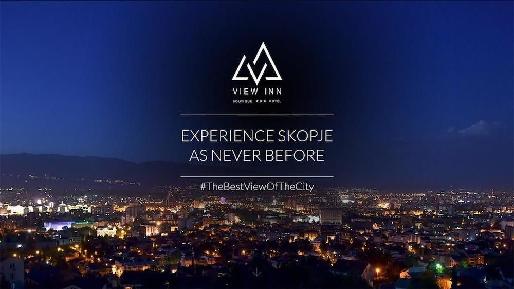 View Inn Boutique Hotel Skopje Extérieur photo